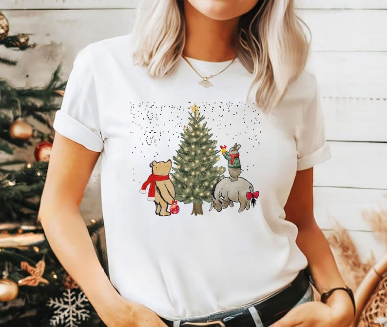 Christmas T Shirt Christmas Lights Shirt Christmas Family Top Holiday Gift Christmas Family Matching Shirt Santa Decorate Tree 1760588464456.png