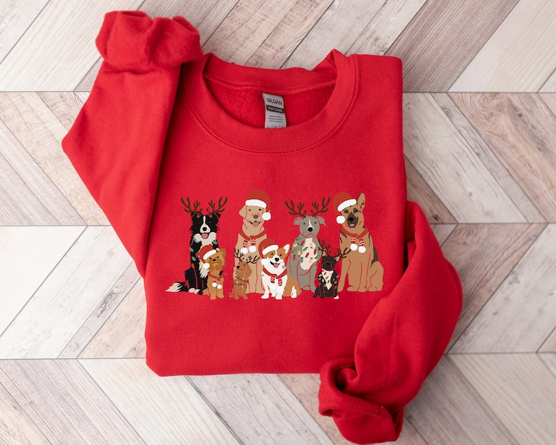 Christmas Dog Sweatshirt Dog Owner Christmas Gift Dog Christmas Sweatshirt Christmas Sweater Holiday Sweater Christmas Shirt Dog Gift 1760590167341.png