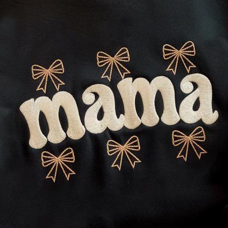 Coquette Mama Embroidered Sweatshirt Bow Ribbon Mama Hoodie Birthday Sweater For Mom New Mom To Be Hoodie Mama Sweatshirt Mothers Day Hoodie 1760599353069.jpg