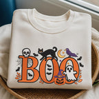 Halloween Boo Embroidered Sweatshirt Ghost Cat Pumpkin Skull Embroidered Sweater Halloween Pattern Hoodie Spooky Season Gift 1760601446867.jpg