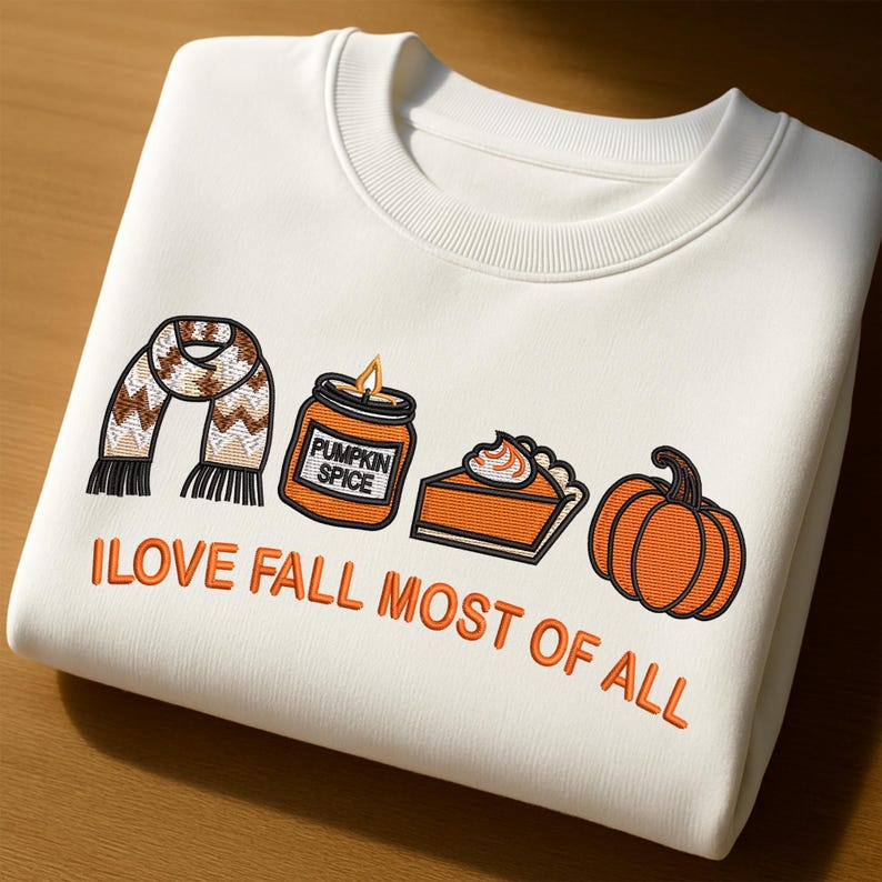 I Love Fall Most Of All Embroidery Sweatshirt Fall Pattern Embroidery Sweater Thanksgiving Hoodie Autumn Season Gift Cozy Season Gift 1760604137904.jpg
