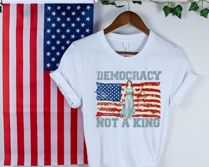 No Kings In America Shirt Political Shirts Crown No Kings Shirt Protest Shirts Nope Kings Shirt 1760609135308.png