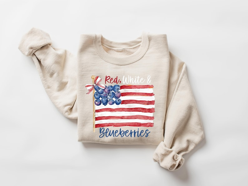 Red White And Blueberries Sweatshirt Freedom Usa Flag Shirt Red White  Blueberries Charlie Kirk 1993 2025 Memorial Freedom Shirt 1760687857636.png