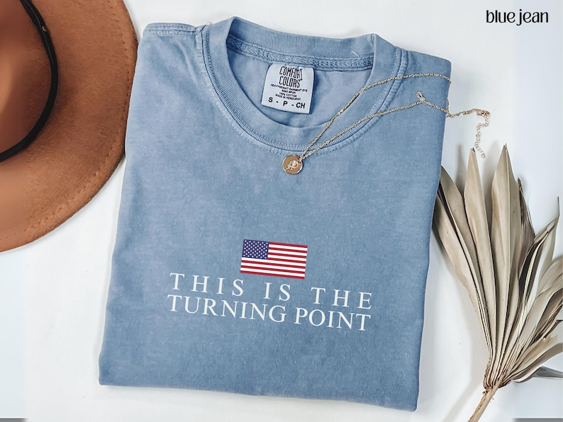Charlie Kirk Turning Point Memorial Tshirt Patriotic Freedom Shirt Conservative American Gift Maga Rally Republican Merch 1760688805667.png