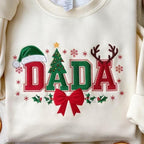 Embroidered Dada Christmas Sweatshirt Cute Dad Xmas Sweater Holiday Tree Embroidery Hoodie Family Matching Christmas Hoodie Xmas Gift 2025 1760695035651.jpg