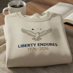 Liberty Endures 1776 2026 Embroidered Sweatshirt Patriotic Eagle Hoodie 4th Of July Crewneck American History Gift 1760931214599.jpg