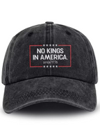No Kings In America Print Baseball Cap America 1776 Vintage Classic Hat 4th Of July Unisex Gulf Hat Independence Day Cap Gift For D 1760946564624.png