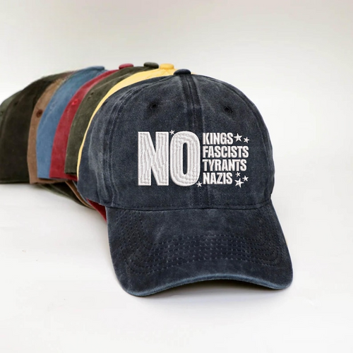 Embroidered America No Kings No Fascists No Tyrants No Nazia Anti Trump Hat Democracy Hat Protest Gift For Anti Maga Patriotic Hat 1760946938245.png