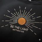Embroidered Be The Light Sweatshirt Bible Verse Sweater Religious Hoodie Faith Hoodie Jesus Lover Sweatshirt Christian Sweater 1761012698542.jpg