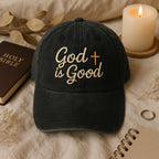 God Is Good Embroidered Dad Hat Christian Dad Cap Faith Based Cap Religious Gift Jesus Lover Hat Christian Hat 1761031672288.jpg
