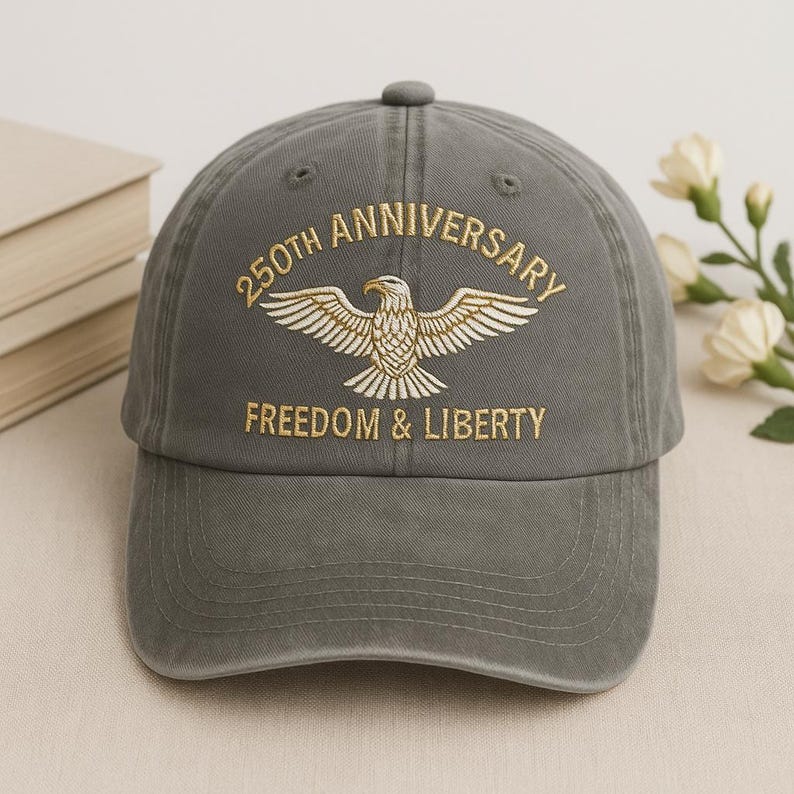 250th Anniversary Embroidered Trucker Hat Usa Patriotic Retro Cap American Flag Hat Independence Day Gift Vintage Usa Cap 1761032259877.jpg