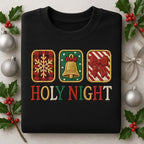 Embroidered Holy Night Cookie Sweatshirt Christmas Quilt Block Hoodie Religious Gift Traditional Holiday Sweater 1761033683569.jpg