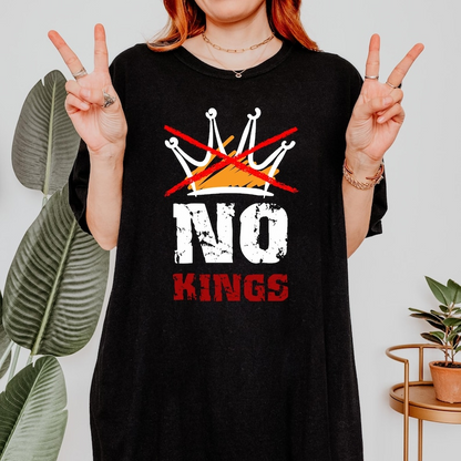 No Kings Shirt Anti Authoritarian Protest Shirt No Kings In America Shirt Political Tee Democracy Shirt Democracy Not Monarchy T Shirt 1761101319815.png