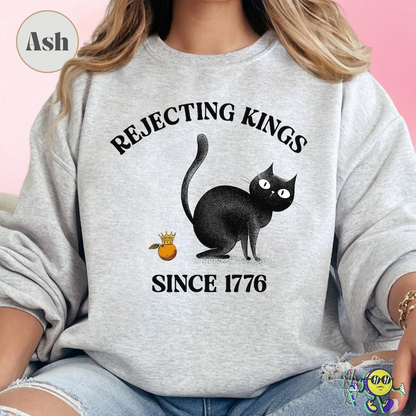 Rejecting Kings Since 1776 Black Cat Meme No Kings In America Protest Anti Trump Shirt 1761102587958.png