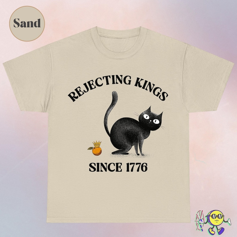 Rejecting Kings Since 1776 Black Cat Meme No Kings In America Protest Anti Trump Shirt 1761102588615.png