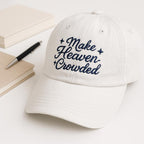 Make Heaven Crowded Embroidered Hat Christian Dad Hat Religious Baseball Cap Worship Gift Bible Verse Hat 1761107205454.jpg
