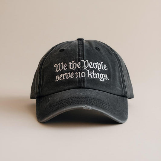 Embroidered We The People Serve No Kings Hat Patriotic Cap Rejecting Kings Hat Liberty Freedom Cap Usa Proud Political Event Rally Caps 1761120549160.jpg