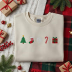 Christmas Embroidered Sweatshirt Cute Holiday Tree Stocking Snowflake Candy Cane Gift Sweater Cozy Xmas Hoodie Winter Hoodie 1761190758958.jpg