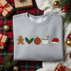 Christmas Embroidered Sweatshirt Cute Gingerbread Cocoa Ornament Holly Santa Hat Sweater Cozy Holiday Hoodie Winter Festive Outfit Gift 1761191214508.jpg