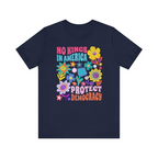 Protect Democracy Floral Tee No Kings In America Protest Shirt Political Statement Unisex Shirt Democrat Gift Activist Apparel 1761208713275.png