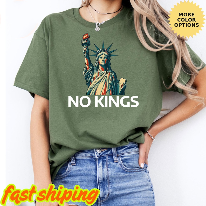 No King Liberty Anti Trump Shirt Pro Democracy Shirt Anti Authoritarianism Shirt No Kings Shirt Resist Shirt Liberal Shirt Women Right 1761209942693.png