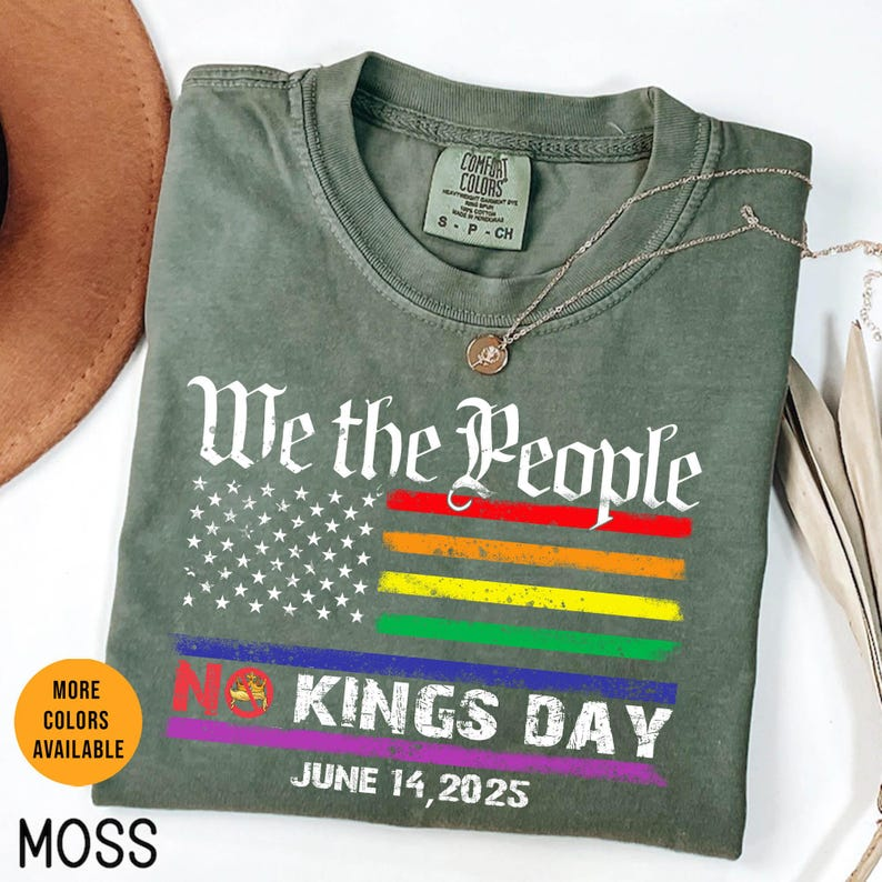 No Kings In America Shirt Anti Trumpprotest Shirt Democracy Tee Protest Gift For Anti Maga Patriotic Tee We The People No Kings Day June 14 1761210550622.png