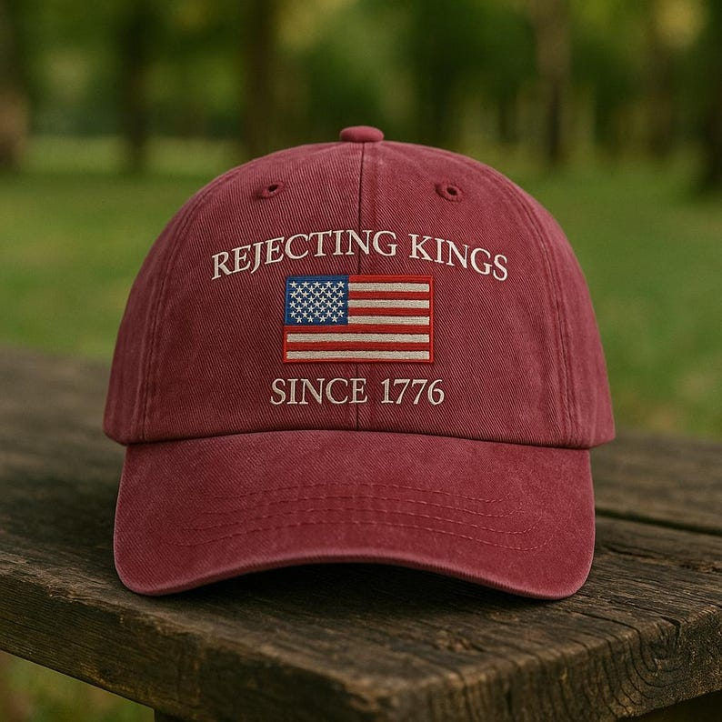 Pro Democracy 1776 Hat Rejecting Kings Embroidered Cap Anti Trump Hat Resist Hat Political Protest Cap Usa American Flag Hat Usa Hat 1761211578948.png