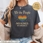 No Kings In America Comfort Colors Shirt Democracy Shirt Gift For Lgbtq Pro Democracy Tee Anti Trump Shirt Gay  Lesbian Shirt 1761212827725.png