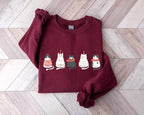 Cute Cat Christmas Sweatshirt Cat Lover Gift For Christmas Womens Christmas Sweatshirt Holiday Sweatshirt Cat Mommy Shirt Winter Shirt 1761292817562.jpg