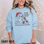 Funny Christmas Mental Health Sweatshirt Its Fine Snowman Meltdown Shirt Vintage Holiday Party Crewneck Sweater Winter Sarcastic Shirt 1761359991911.jpg