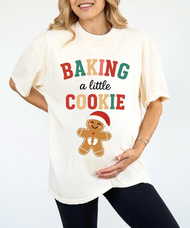 Growing A Little Cookie Sweatshirt Maternity Christmas Hoodie Christmas Pregnancy Announcement Shirt Funny Baby Reveal New Mom Gift 1761366650236.jpg