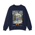 90s National Parks Unisex Sweatshirt Granola Girl Shirt Respect The Local Wildlife Pullover Hiking Camping Clothes Wanderlust Shirt 1761536633151.jpg