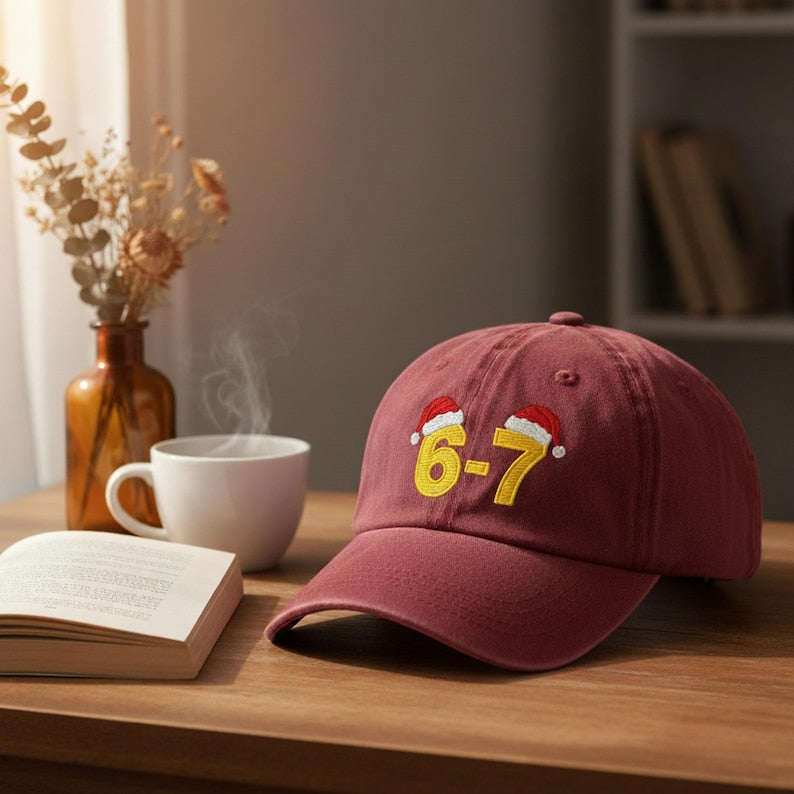 6 7 Santa Hat Embroidered Cap Funny 67 Embroidered Baseball Cap Six Seven Meme Gift Cap 1761549451470.jpg