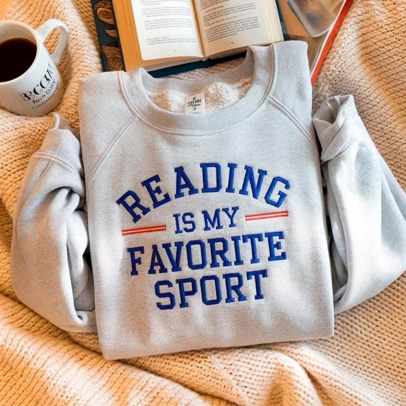 Embroidered Reading Is My Favorite Sport Sweatshirt Reading Sweatshirt Book Lover Hoodie Bookish Sweatshirt Librarian Hoodie 1761558189175.jpg