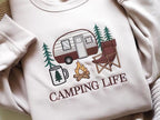 Camping Life Embroidered Crewneck Sweatshirt Camping Sweatshirt Hiking Sweatshirt Camping Trip Crew Hoodie Camper Sweater Bonfire Hoodie 1761622696418.jpg