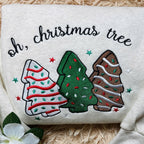 Oh Christmas Tree Cake Embroidered Sweatshirt Christmas Tree Cake Crewneck Gift For Womens  Retro Holiday Crewneck 1761627535856.jpg