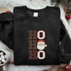 Christmas Santa Ho Ho Ho Embroidered Sweatshirt Funny Christmas Hoodie Christmas Sweater Family Christmas Sweatshirt Christmas Vacation Hoodie 1761634853944.png