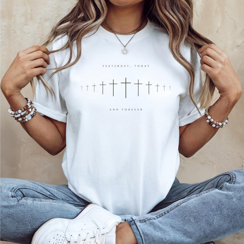 Faith Cross Shirt Christian Bible Verse Tshirt   Sweatshirt 1761726938064.jpg