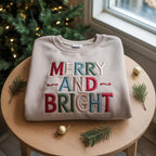 Merry And Bright Embroidered Sweatshirt Christmas Pattern Embroidered Sweater Merry Christmas Hoodie Winter Gift 1761811450478.jpg