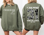 Justice For Charlie Kirk Freedom Sweatshirt Or Hoodie Charlie Quotes Just Because You Are Offended Doesn T Mean You Are Right 1761894344733.png