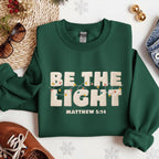 Merry Christmas Embroidered Sweatshirt Be The Light Matthew 514 Hoodie Christian Sweater Gift Trending Sweatshirt 1761902833844.jpg