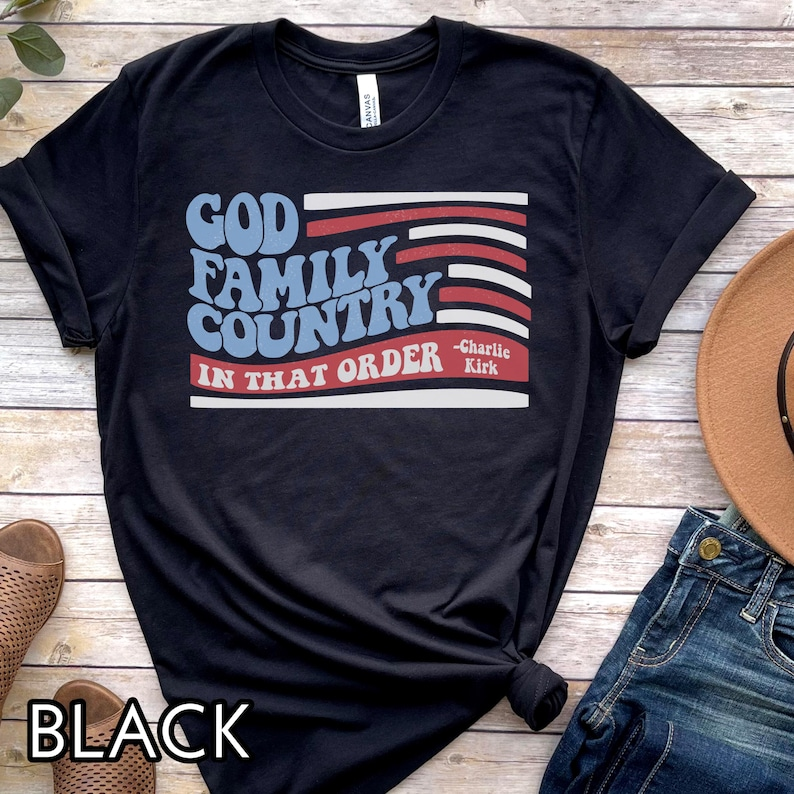 Conservative Shirt Charlie Kirk Shirt God Family Country Sweatshirt A True Patriot Charlie Kirk Shirt Prayer Up Charlie Human Rights Tee 1761903277625.png