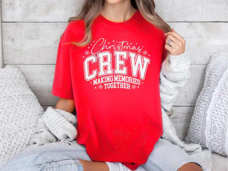 Christmas Crew Shirts Family Matching Holiday Tee Style Xmas Crew Top Custom Christmas Memory Outfit 1761967737494.jpg
