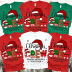 Christmas Crew Matching Family Shirt Santa Reindeer Elf Letters Holiday Sublimation 1762134733579.jpg