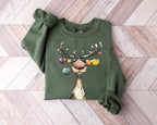 Vintage Reindeer Sweatshirt Cute Christmas Sweatshirt Retro Reindeer Sweatshirt Merry Christmas Sweatshirt Christmas Reindeer Sweatshirt 1762135406290.jpg