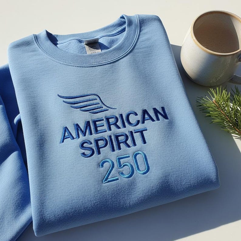 American Spirit 250th Anniversary Embroidered Sweatshirt Patriotic Wing Design Hoodie Bicentennial Usa Apparel 1762136340876.jpg
