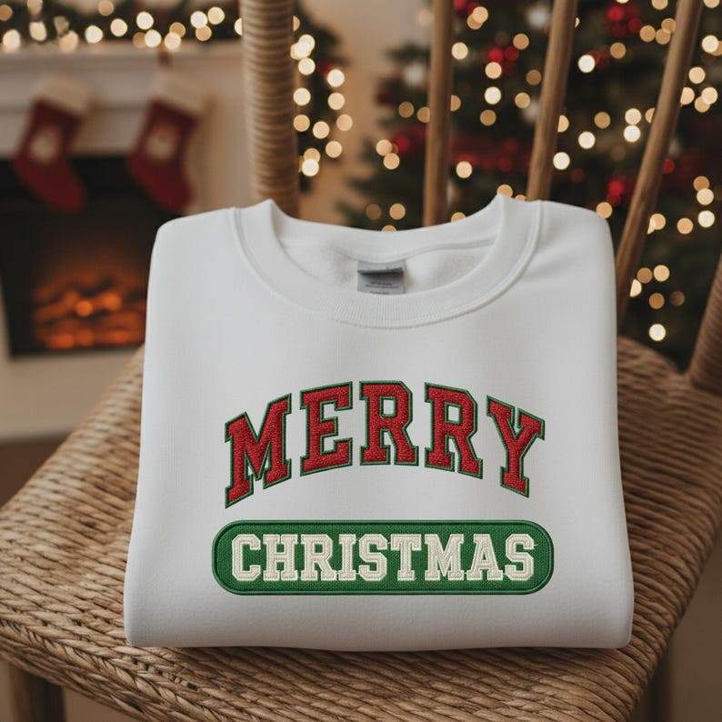 Festive Embroidered Merry Christmas Sweatshirt Merry Christmas Sweatshirt Merry Christmas Hoodie Cozy And Soft Holiday Hoodie For Season 1762137727159.png