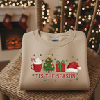 Tis The Season Sweatshirt Embroidered Tis The Season Sweatshirt Merry Christmas Hoodie Christmas Sweatshirt Winter Hoodie 1762140513639.png