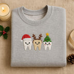 Embroidered Christmas Tooth Sweatshirt Santa Reindeer Tree Hoodie Dental Christmas Sweater Holiday Dentist Gift Cute Teeth 1762163298164.jpg