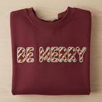 Embroidered Be Merry Candy Cane Sweatshirt Christmas Holiday Lettering Crewneck Festive Xmas Embroidered Hoodie Stripe Pattern Sweater 1762243257835.jpg